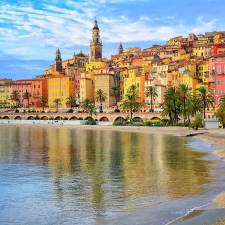 T3 Center Menton- Parking Appartement
